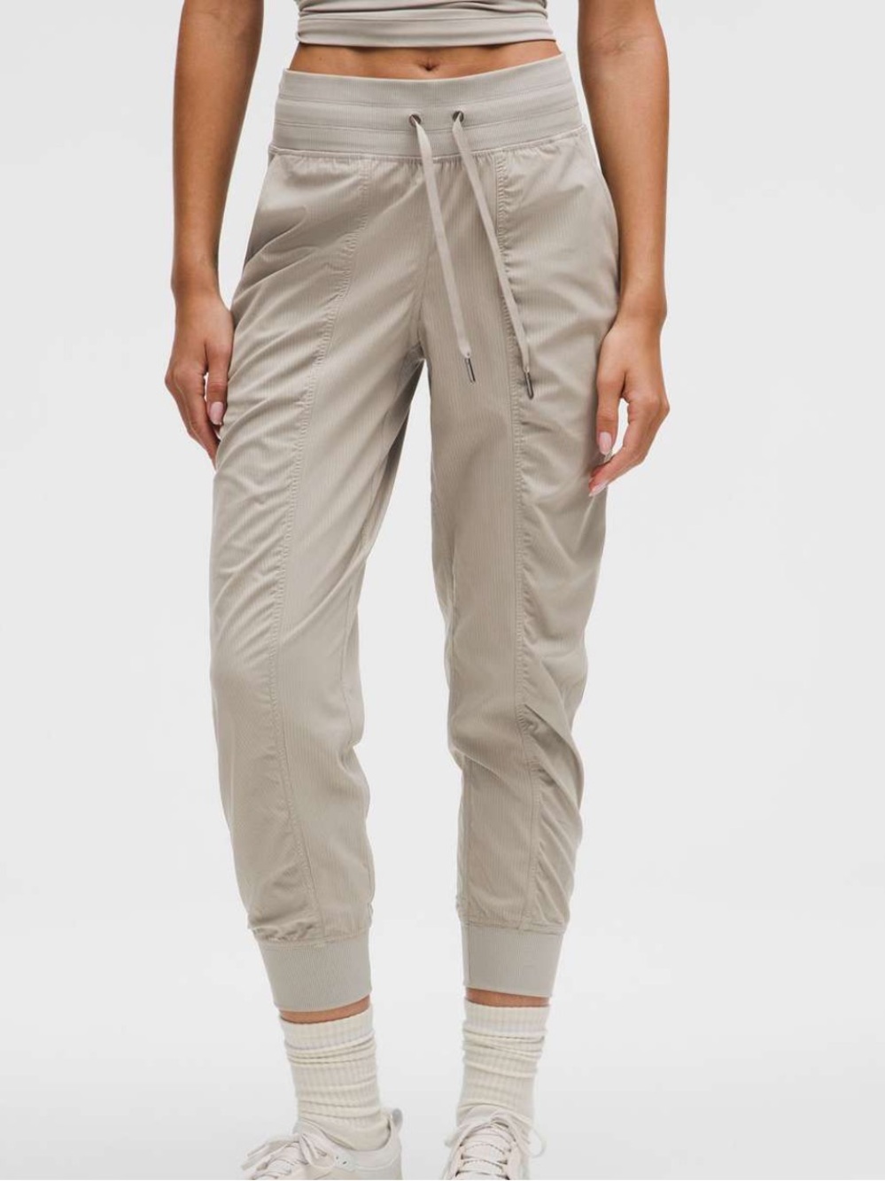 lululemon athletica Warm Ash Grey 7/8 Mid-Rise Joggers